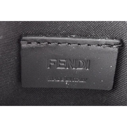 Fendi Card Case Business Holder Leather I See You Black Fluo Yellow — view 6