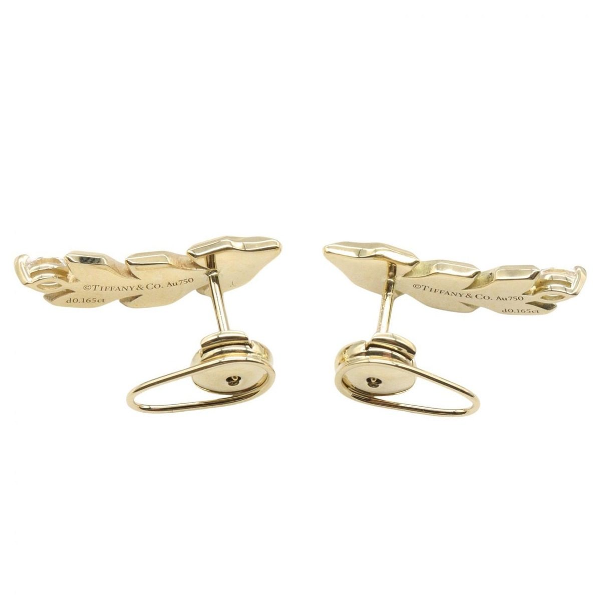 Tiffany & Co Earrings Victoria Vine Climber 18k Diamond — view 2