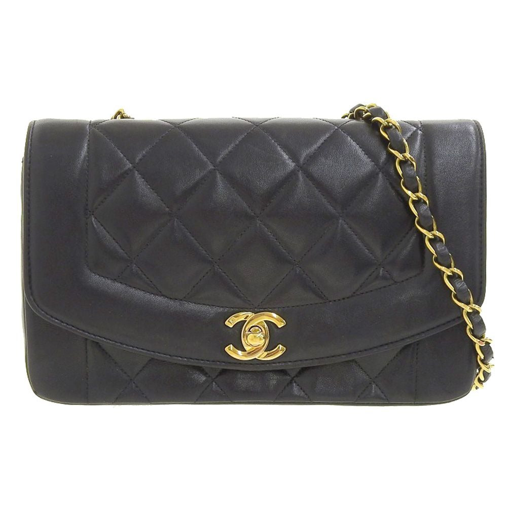 Chanel Quilted Diana 22 Chain Shoulder Bag