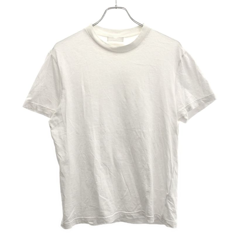 Prada Triangle Crew Neck T-Shirt White L