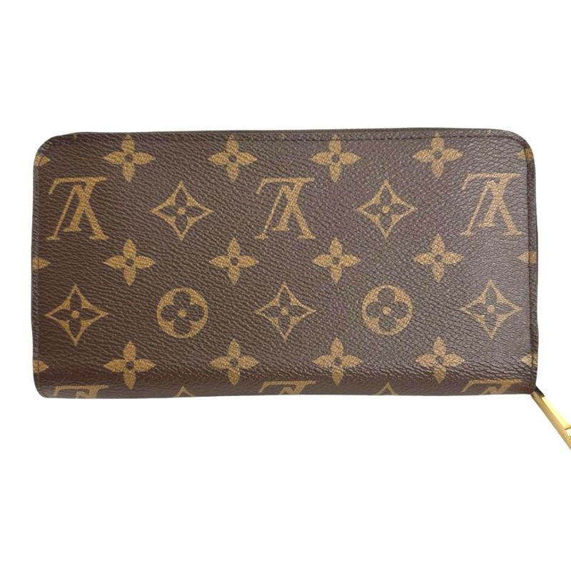 Louis Vuitton M42616 Monogram Round Zipper Zippy Wallet Long Wallet Louis