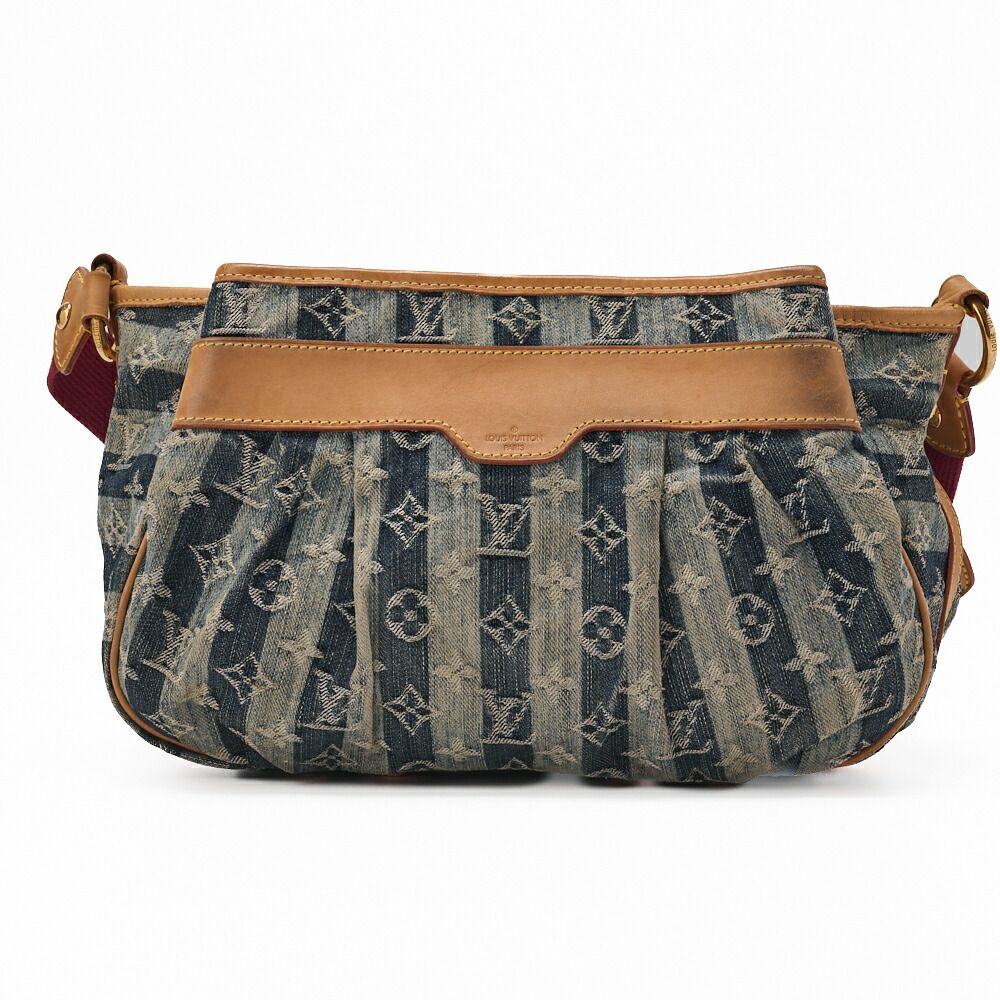 Louis Vuitton Monogram Monogram - Denim Caballaye GM Shoulder Bag Blue (gold