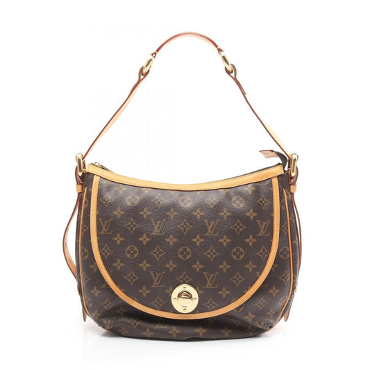 Louis Vuitton Shoulder Bag Tulum GM Canvas Leather