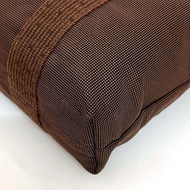 Hermes Tote Bag Her Line Cabas Brown Yale Excellent Condition