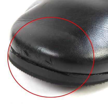 Hermes Horse Carriage Leather Shoes Slip on Black 44 — view 13