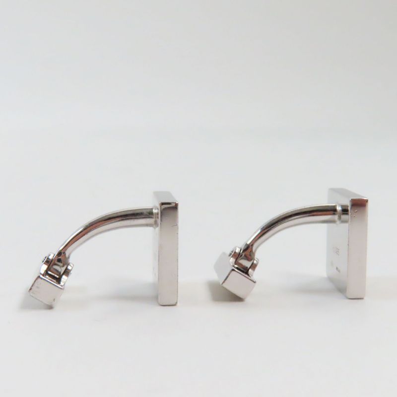 Louis Vuitton Bouton De Manchettes Ag925 Damier Cufflinks Button