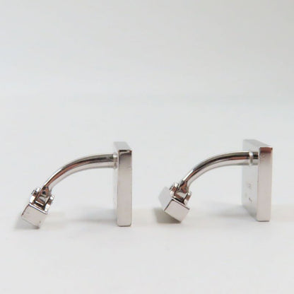 Louis Vuitton Bouton De Manchettes Ag925 Damier Cufflinks Button