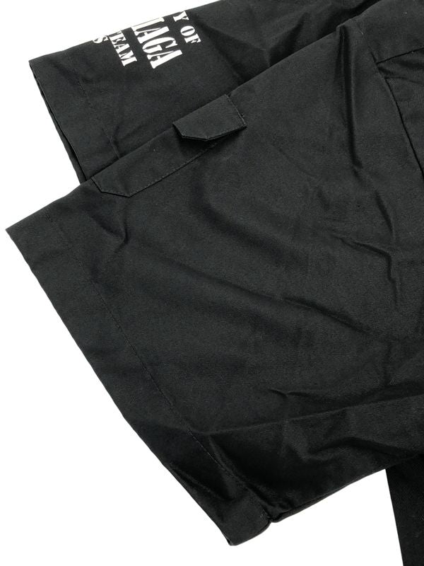 Balenciaga ② 704387 Tkp24 1000 22AW Property Pocket Oversized Shirt S Shirt