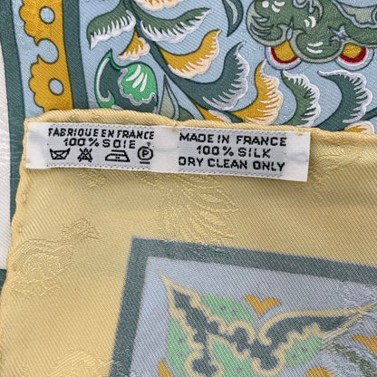 Hermes Scarf Carre 90 Ciels Byzantins Byzantine Sky Silk Multicolor