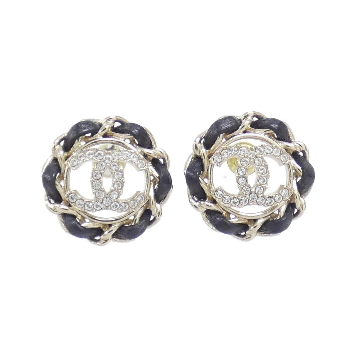 Chanel Earrings Black