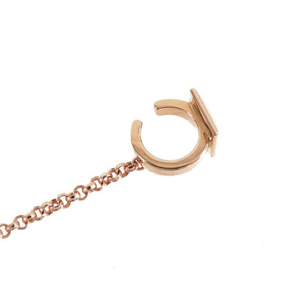 Hermes Clou d'H Single Earring Cuff Pink Gold 18K Right Ear — view 4