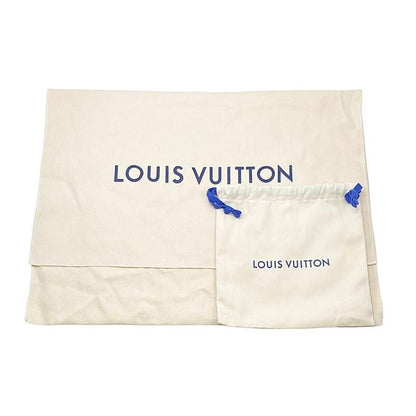 Louis Vuitton Shoulder Bag Chess Messenger N40706 Damier Denim Blue Beige Louis