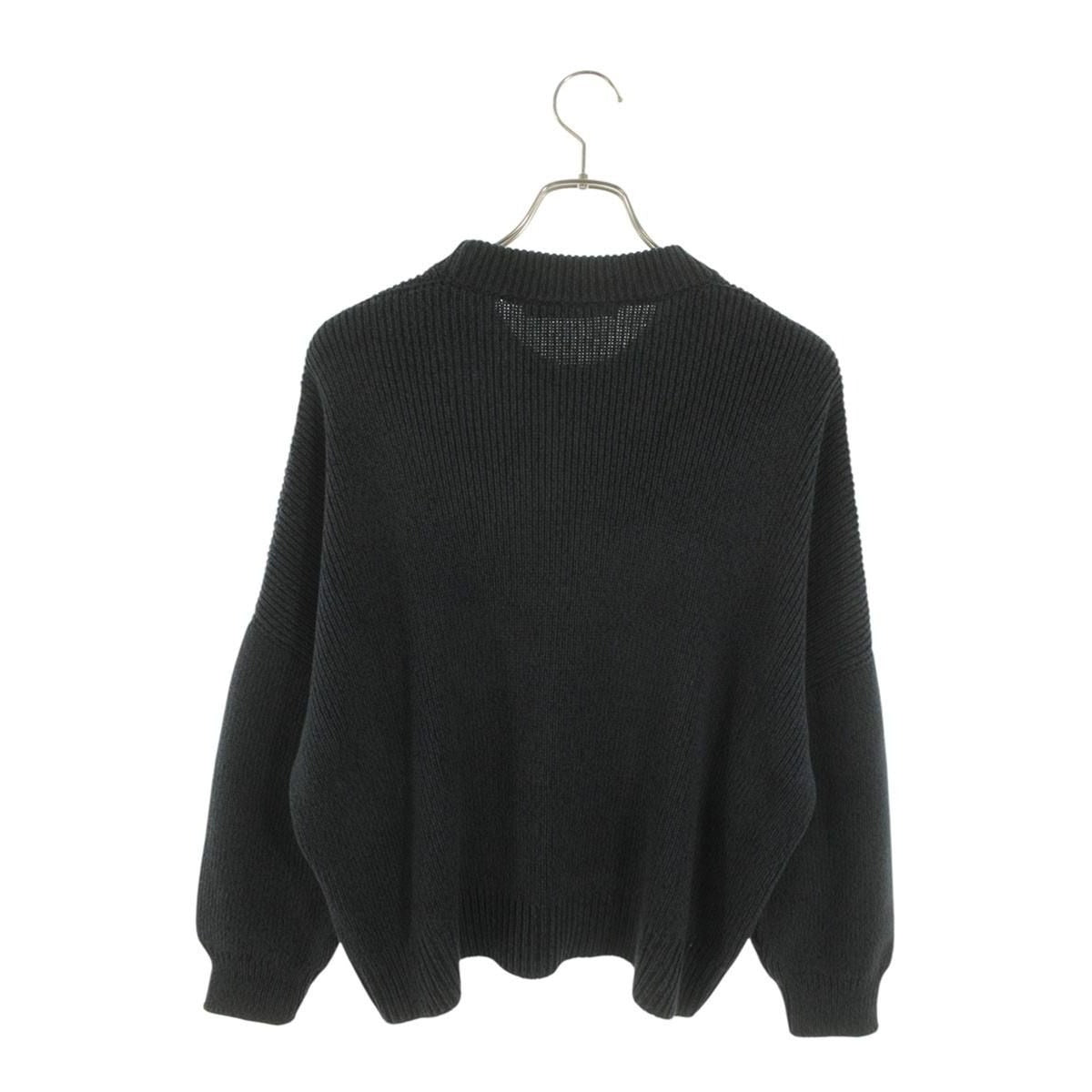Louis Vuitton Gdj Logege LV Logo Pin Knit XS Sweater Dark Gray — view 2