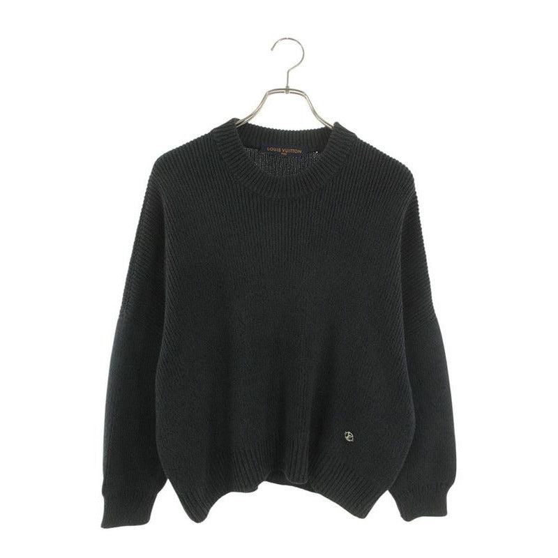 Louis Vuitton Gdj Logege LV Logo Pin Knit XS Sweater Dark Gray