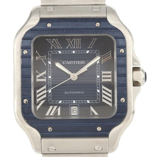 Cartier Santos de Cartier SS Automatic Volume Watch