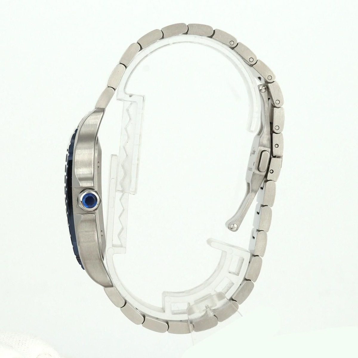Cartier Santos de Cartier SS Automatic Volume Watch — view 3