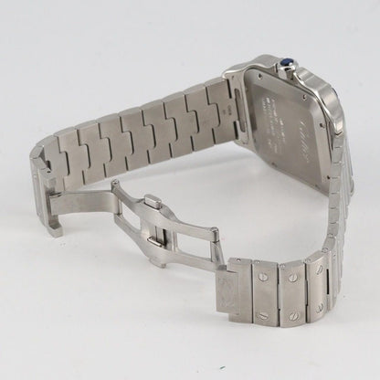 Cartier Santos de Cartier SS Automatic Volume Watch — view 7