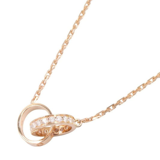 Cartier Necklace Baby Love Diamond 43.5 cm 18k Pink Gold
