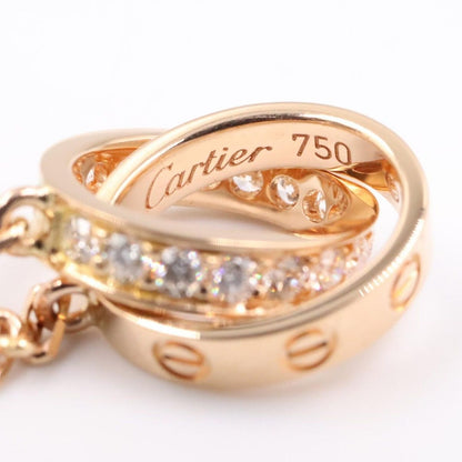 Cartier Necklace Baby Love Diamond 43.5 cm 18k Pink Gold — view 3