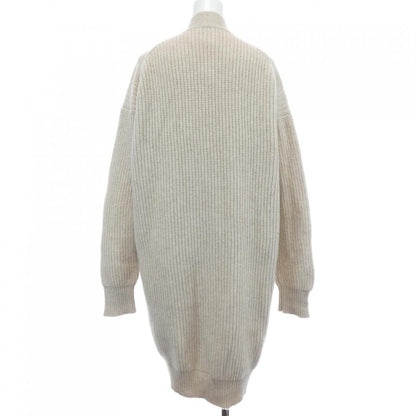 Hermes Long Cardigan Cashmere Beige — view 2