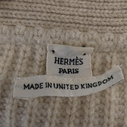 Hermes Long Cardigan Cashmere Beige — view 4