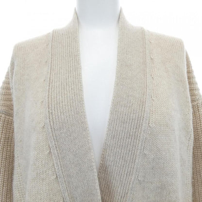 Hermes Long Cardigan Cashmere Beige — view 5