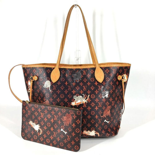 Louis Vuitton Tote Neverfull MM Monogram Canvas Brown