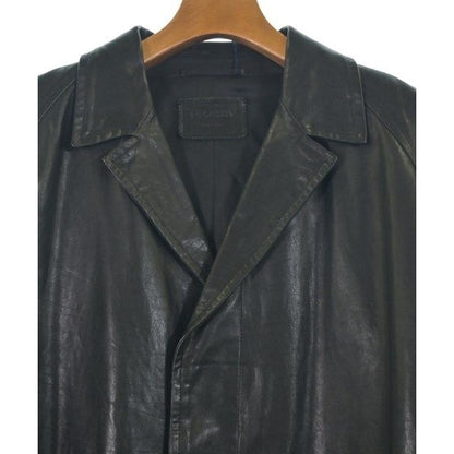 Prada Coat Leather Black — view 4