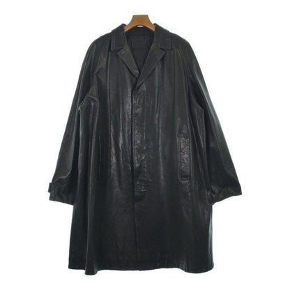Prada Coat Leather Black