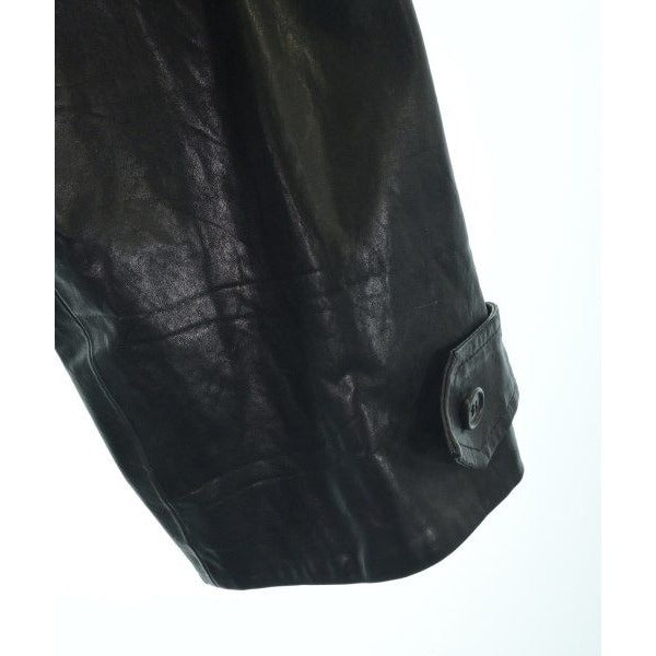 Prada Coat Leather Black — view 7