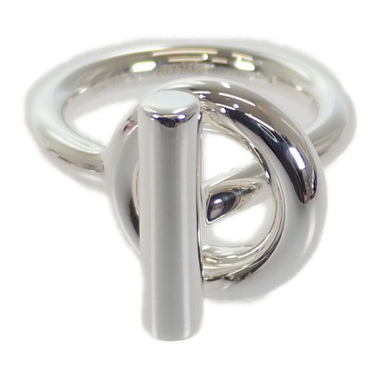 Hermes Echape MM Ring Chaine D'ancre B 00051 AG 925 Silver 51