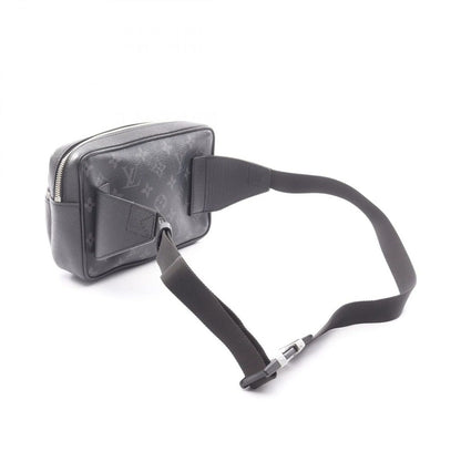 Louis Vuitton Waist Bag Outdoor Noir Black Canvas Leather — view 2