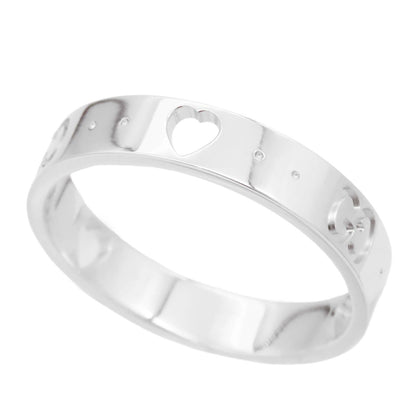 Gucci Icon Amor Ring White Gold 18k Heart
