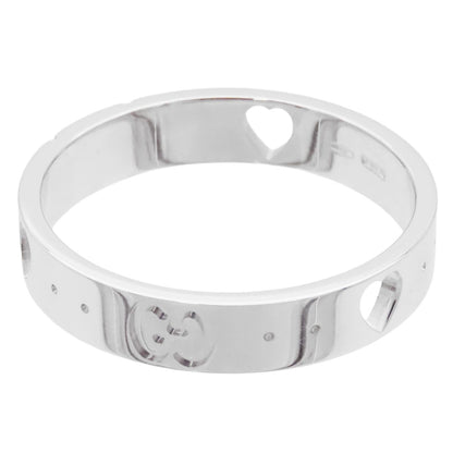 Gucci Icon Amor Ring White Gold 18k Heart — view 2