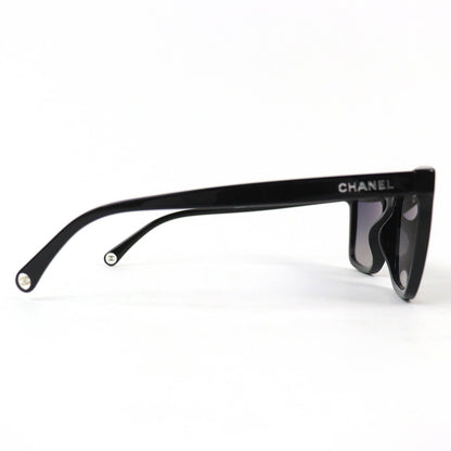 Chanel Rectangle Shape Sunglasses CC Logo Eyewear Black 56 20 — view 5