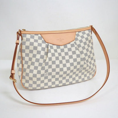 Louis Vuitton Syracuse MM Shoulder Bag Damier Azur