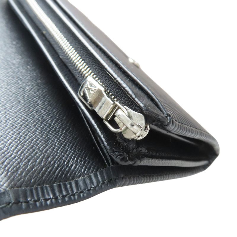 Louis Vuitton M63972 Portefeuille Trésor Folding Wallet With Coin Purse Epi