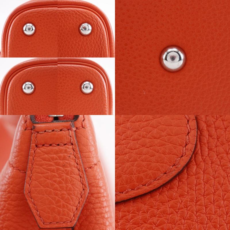 Hermes Bolide 31 2WAY Shoulder Taurillon Clemence Orange A Ladies Handbag
