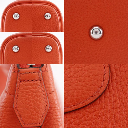 Hermes Bolide 31 2WAY Shoulder Taurillon Clemence Orange A Ladies Handbag