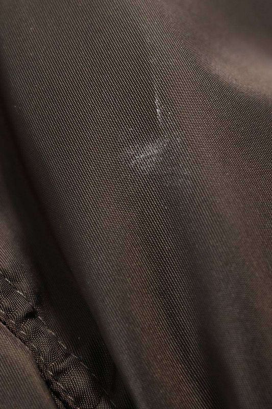 Prada Sgb896 RE Nylon Knit Switched Oversize Cotton Coat Men's XL