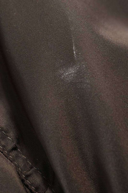 Prada Sgb896 RE Nylon Knit Switched Oversize Cotton Coat Men's XL