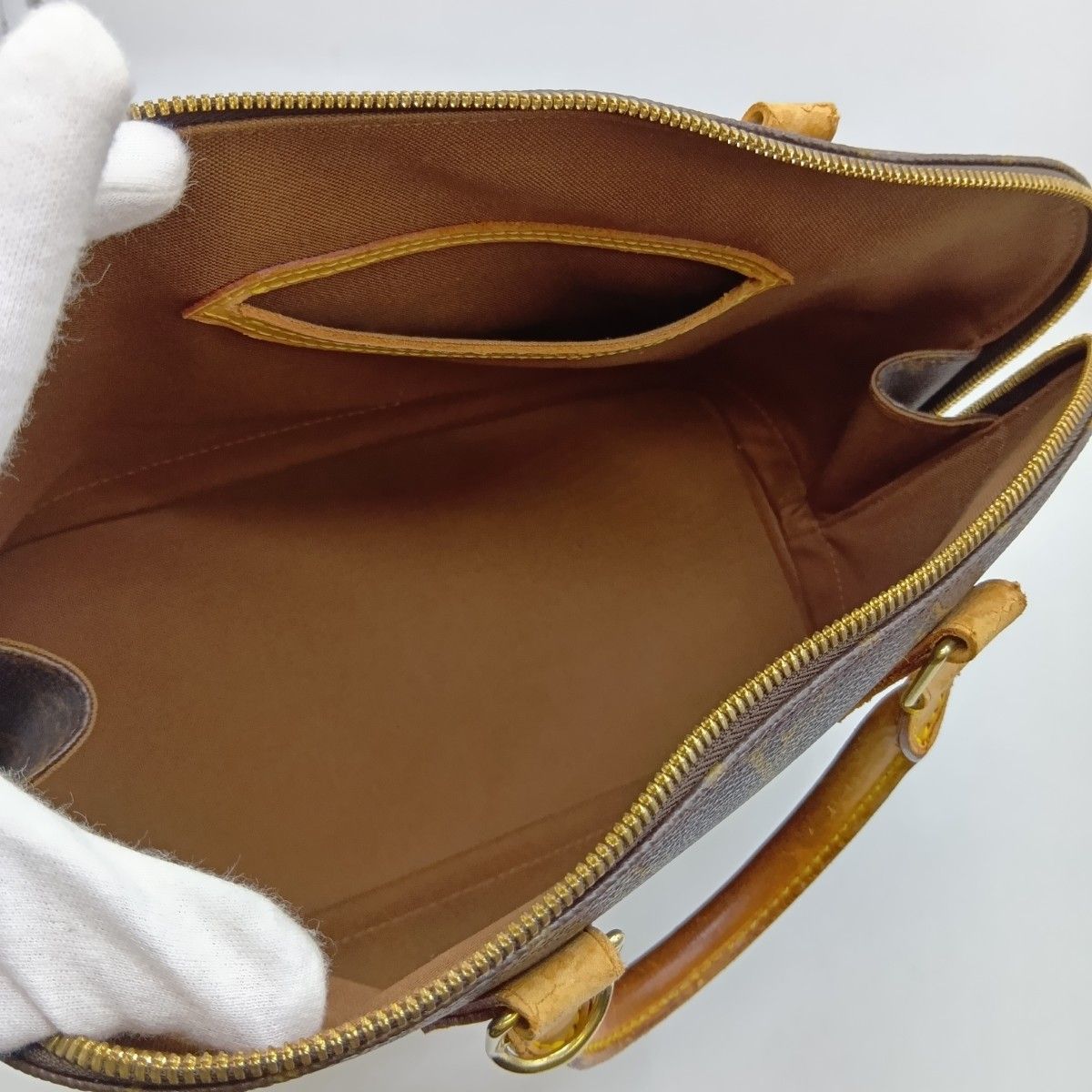 Louis Vuitton Monogram Alma Handbag M51130 Brown