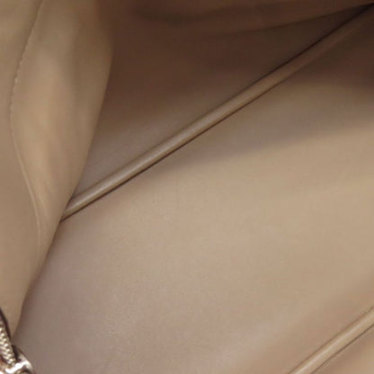 Hermes Bolide 35 Argile Silver Hardware Handbag Taurillon Cles Mance Women