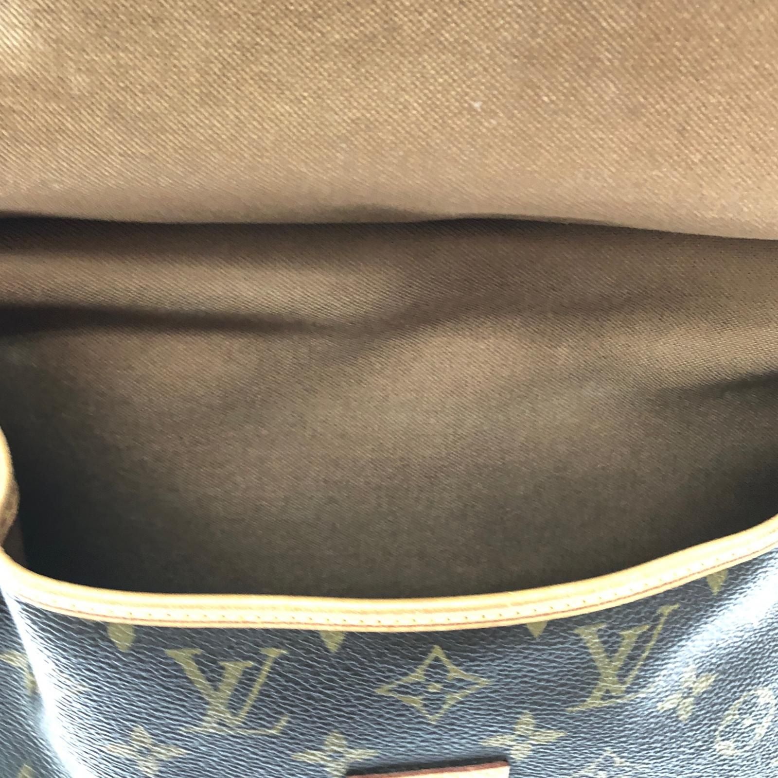 Louis Vuitton Women's Shoulder Bag Monogram Saumur 30 M42256 Brown