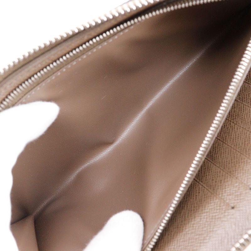 Louis Vuitton Zippy Wallet Vertical M60967 Epi Leather Taupe Brown Ca1165