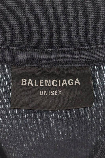 Balenciaga 739028 Tpvm8 Vintage Finish Oversized T-shirt Men 1