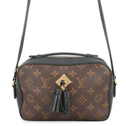 Louis Vuitton Shoulder Bag Monogram Saintonge Tassel Noir Black