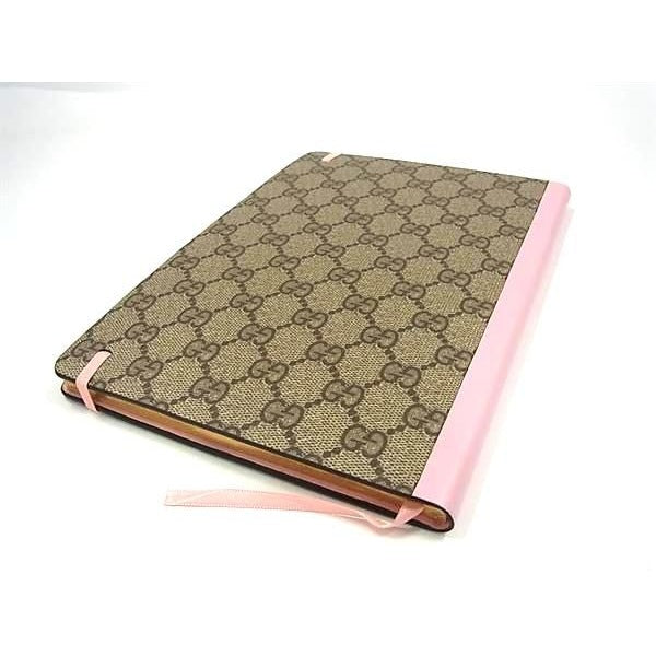 Gucci Disney Collaboration Daisy GG Pattern Notebook Notepad Stationery — view 2
