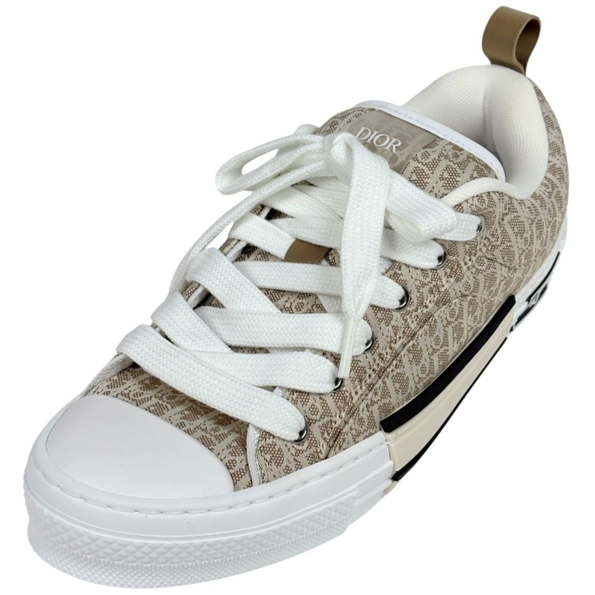 Dior Oblique Sneakers Skater Canvas Beige