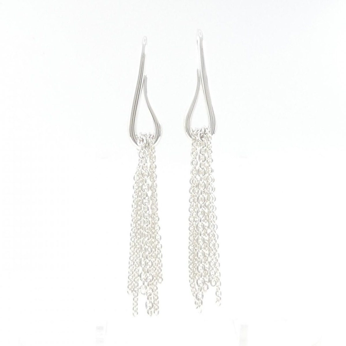 Hermes Ricole Earrings Silver